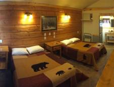 Motel Room 2 Full Size Beds (Room 102, Room 103)