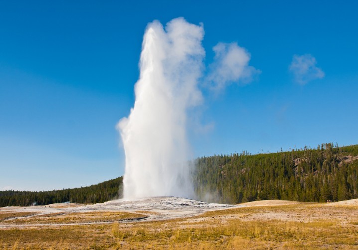 Old Faithful Geyser Eruption