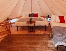 Family Tent with Shared Bath