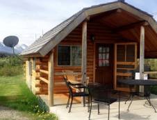 Deluxe Cabin Standard (with Bathroom) - Sleeps 4 - 1 Twin/Twin Bunk Bed & 1 Futon