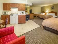 1 King Bed, 2 Queen Beds Suite