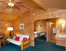 Deluxe Family Cabin - 2 Extra-Long Doubles & 1 Futon