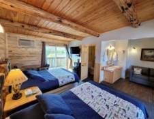 Motel Room - 2 Queens & 1 Sofa Sleeper