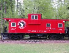 Historic Train Car - Caboose #4
