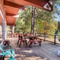 River Lodge - Deck with Furniture and Grill