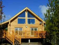 Four Bed King Suite Log Cabin