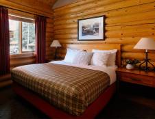 Deluxe Log Cabin - 1 Queen & 1 Sofa Sleeper