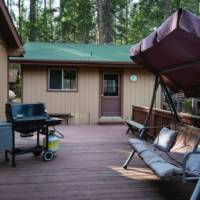 Basset's Cabin - Wawona Yosemite - deck