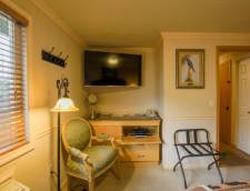 One King MicroFridge Unit Bedroom