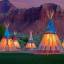 Teepees at Capitol Reef Resort
