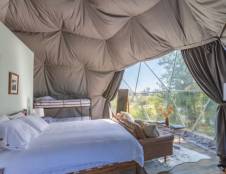 Family GeoDomes - 1 King & 2 Twins