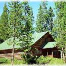 This is one of many different cabin accommodations in and around Yellowstone