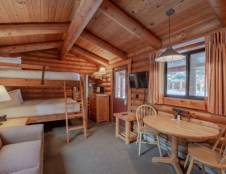 Double Queen Bunk Cabin & Sofa Sleeper