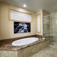 Buss Stop at Wawona -bathroom