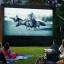 Movies on the Lawn in the Summer During July and August