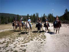 Yellowstone horseback adventures