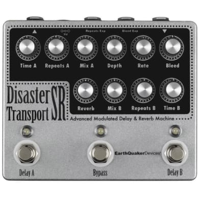 Eartquaker devices disaster transport sr guitar pedal Rock Stock favorite pedal builders