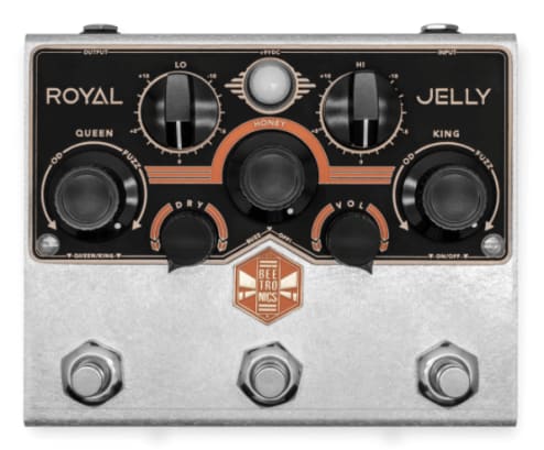 Beetronics Royal Jelly guitar pedal Rock Stock favorite pedal builders
