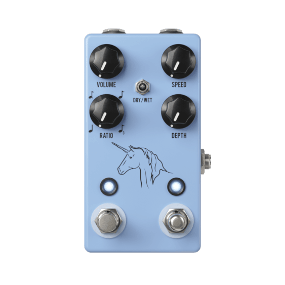 JHS unicorn vibe guitar pedal Rock Stock favorite pedal builders