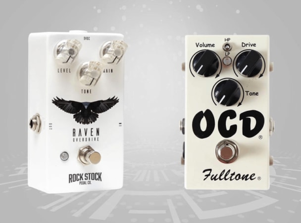 Transparent overdrive pedal Clearance