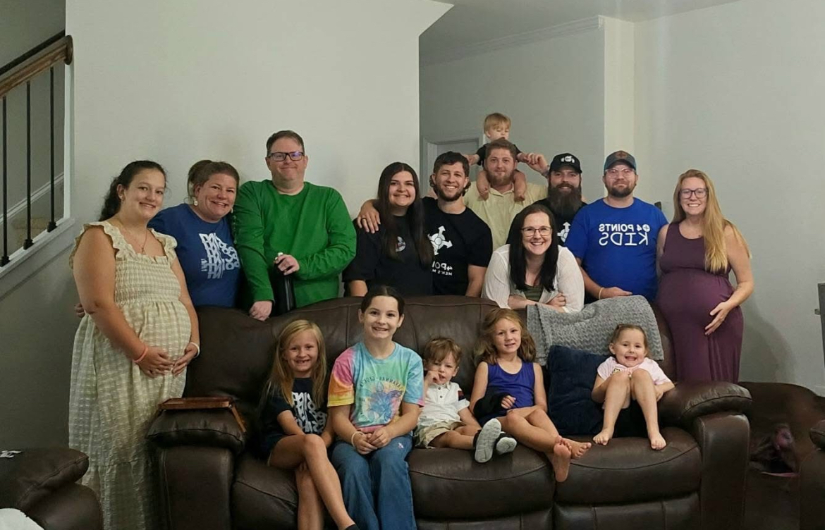 A small group at 4 Points Church