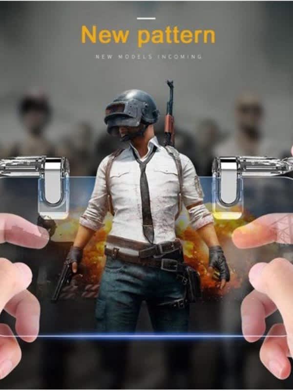 Gatilho Free Fire Botões R1 L1 Jogo De Tiro Para Celular Par De