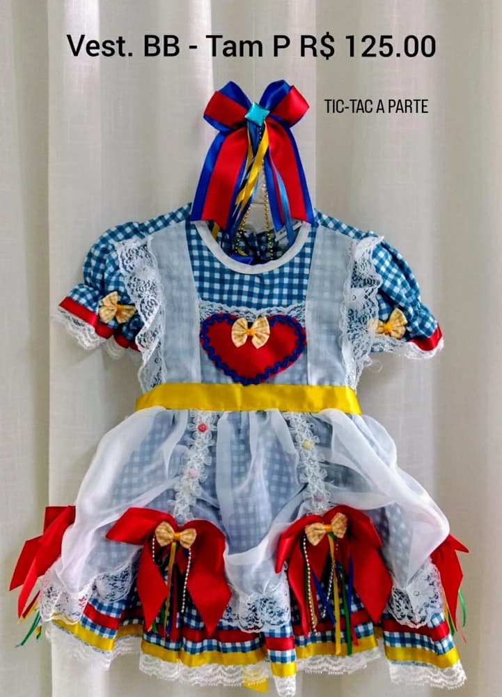 Vestido Bebê 