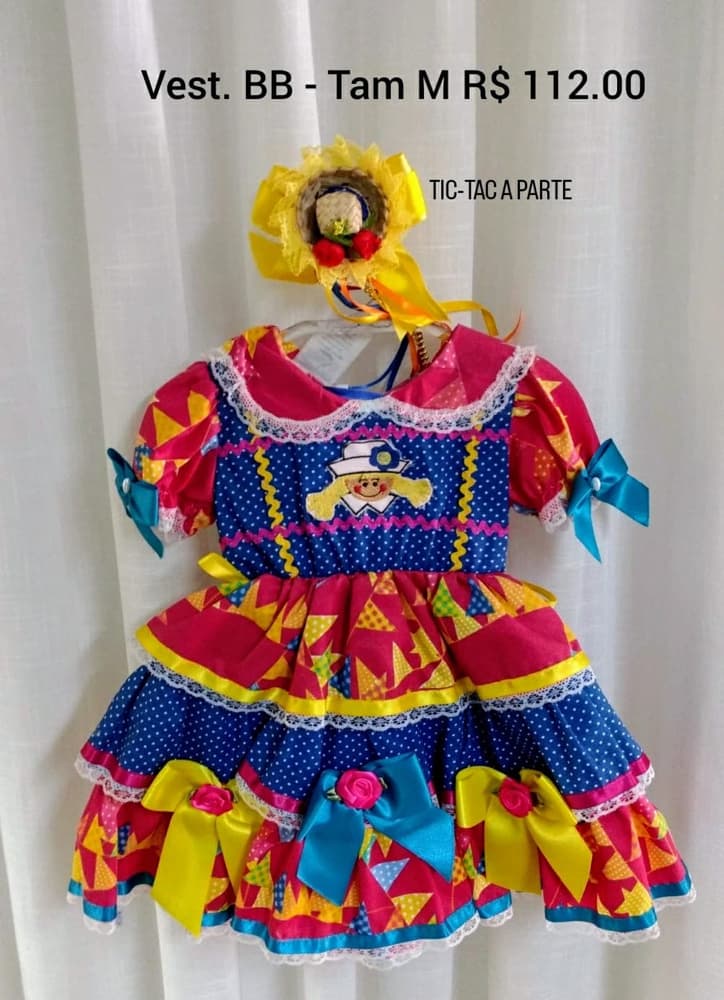 Vestido Bebê 