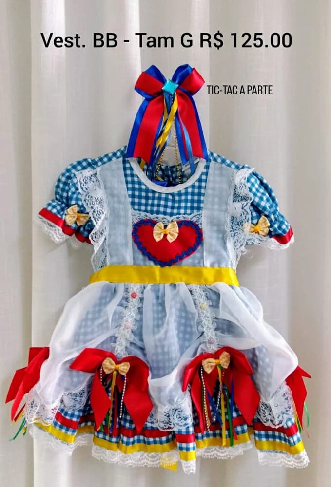 Vestido Bebê 