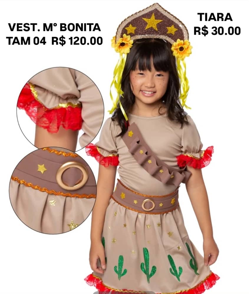 VESTIDO MARIA BONITA