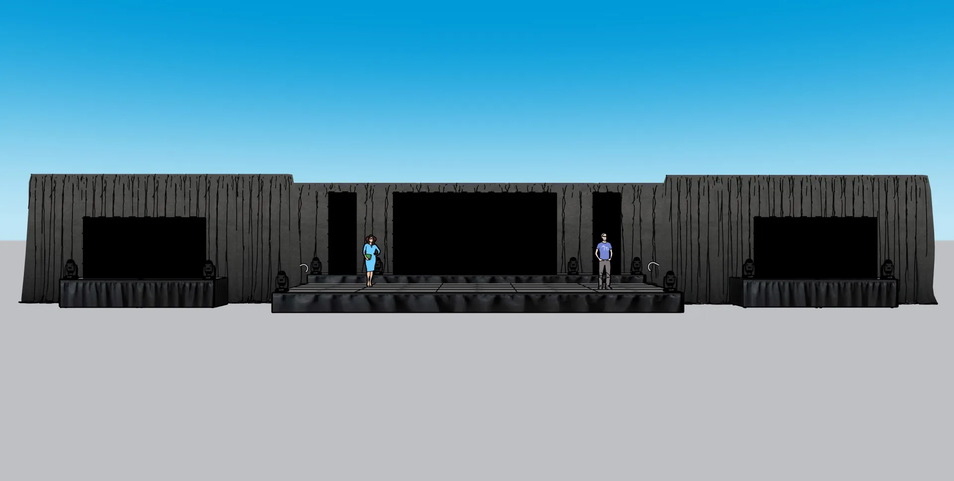 RAM Summit production visualization