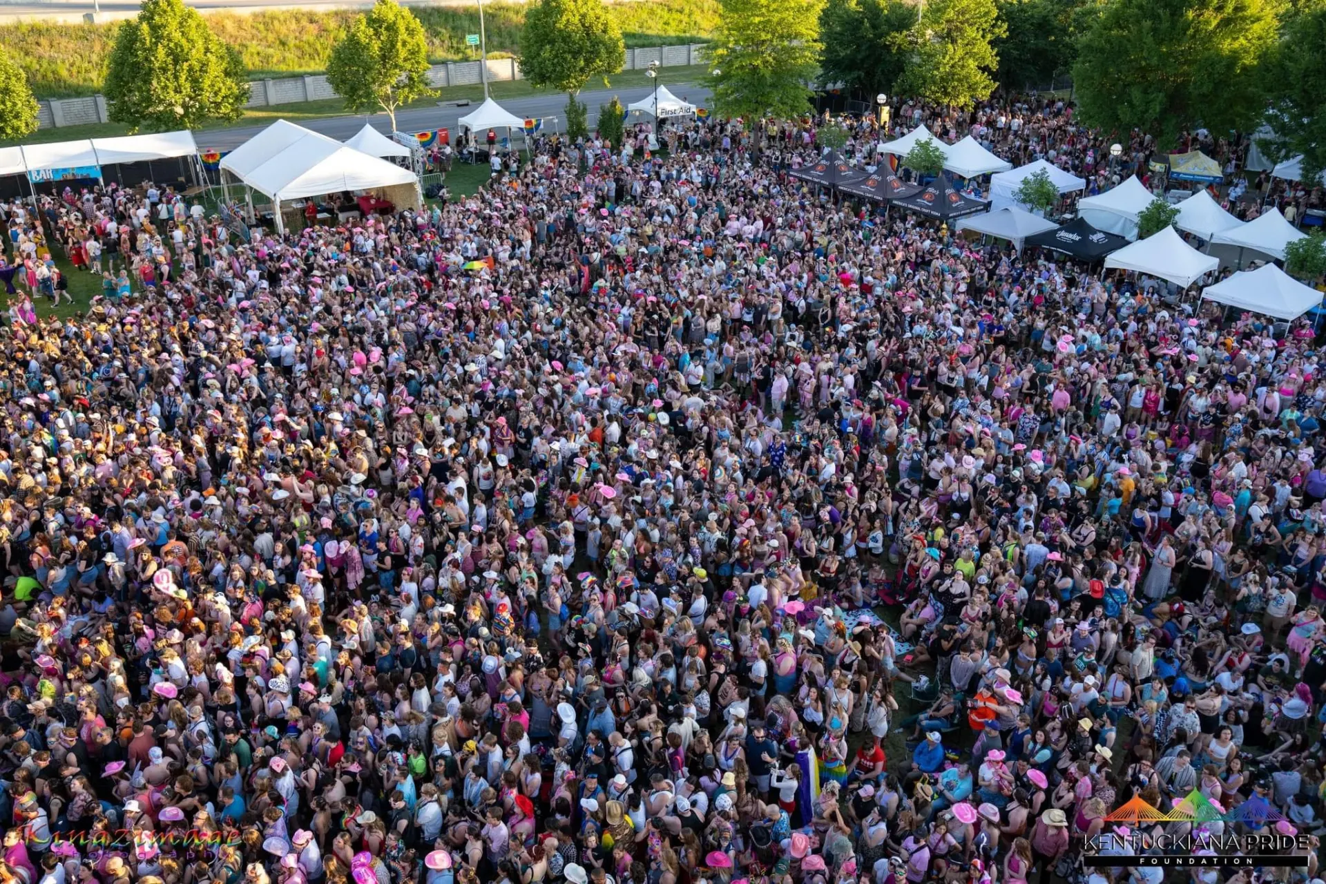 Kentuckiana Pride outdoor festival production