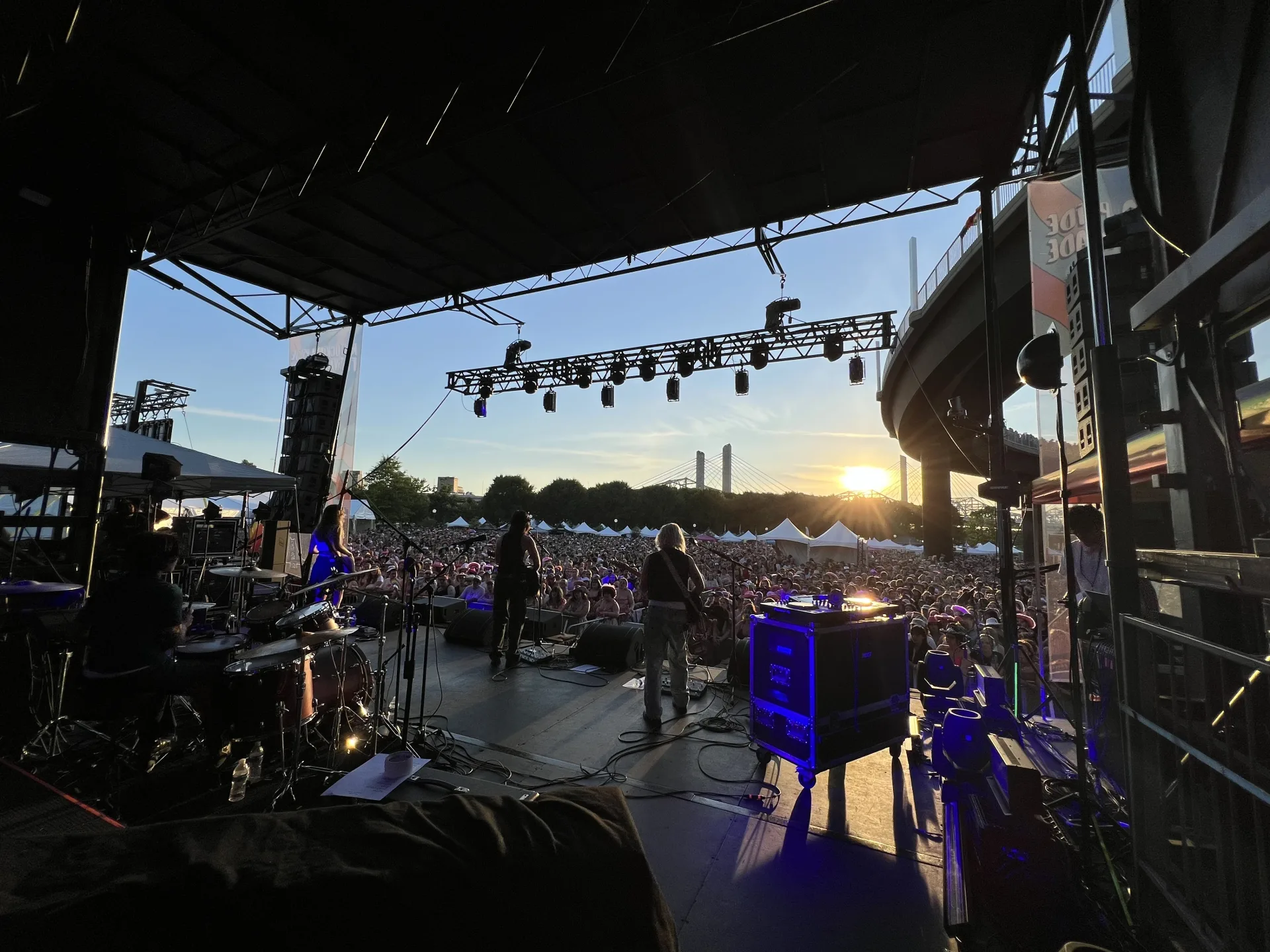 Kentuckiana Pride stage production detail