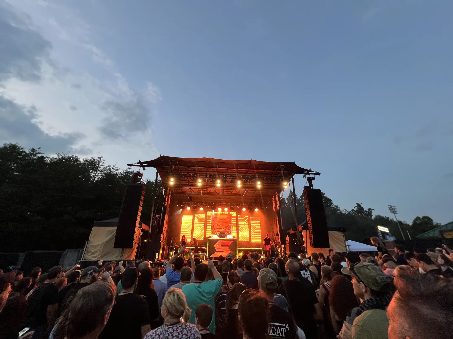 Outdoor concert Skillet SL260 Knoxville