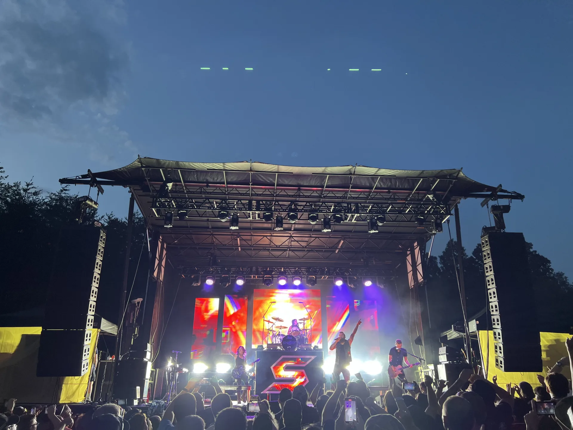 Skillet concert Knoxville outdoor SL260 2024