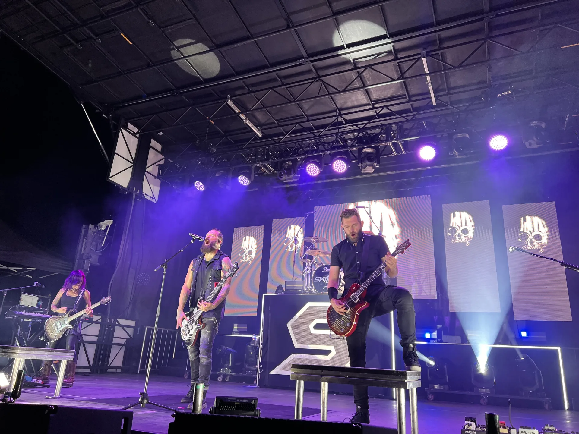 Skillet SL260 Knoxville concert production