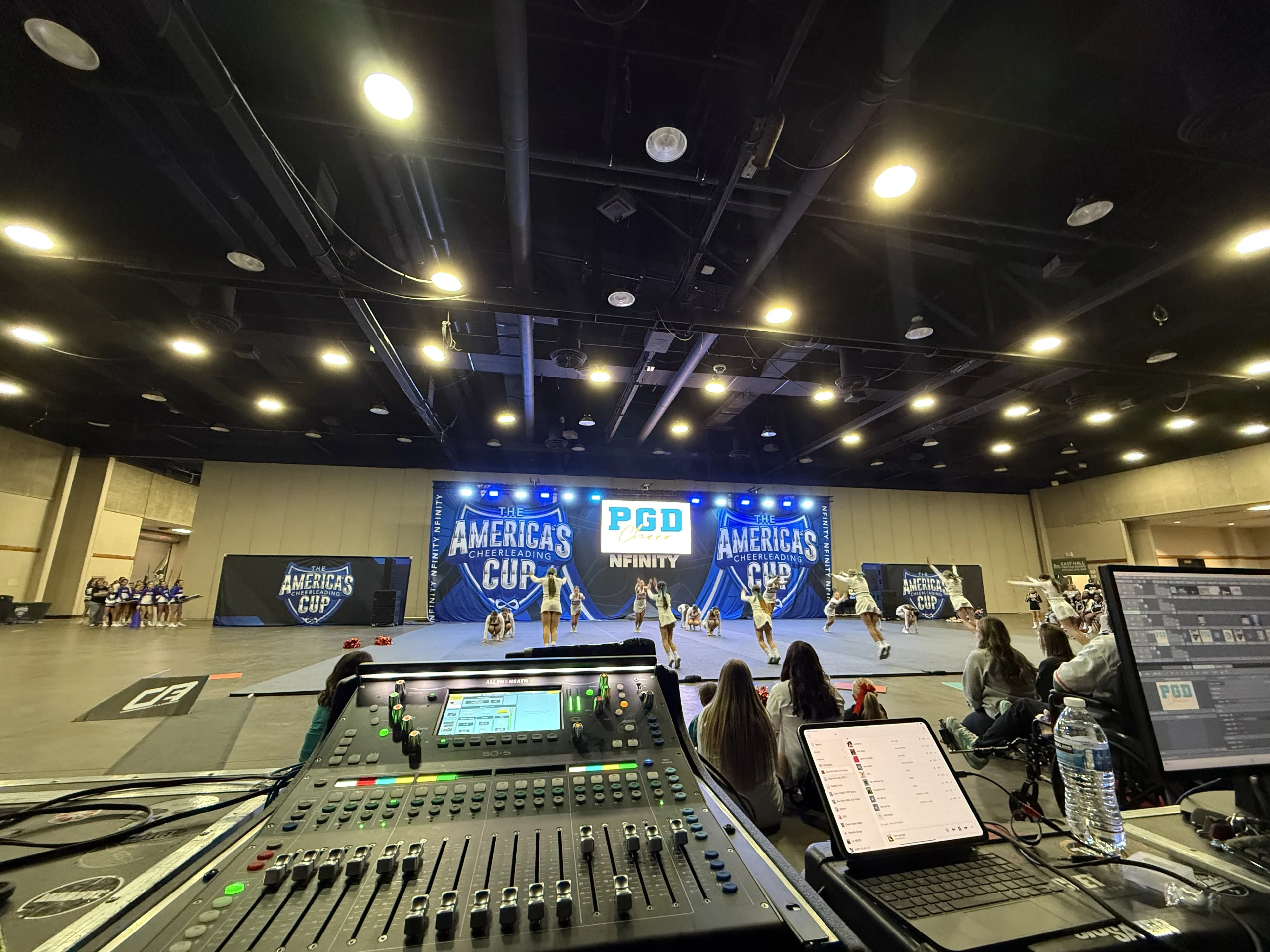 NFinity cheer tour arena