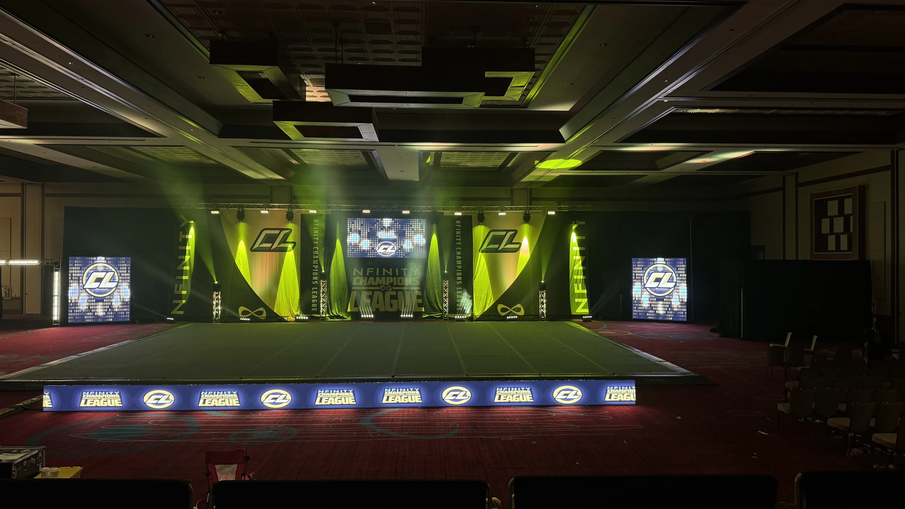 NFinity cheer tour production detail