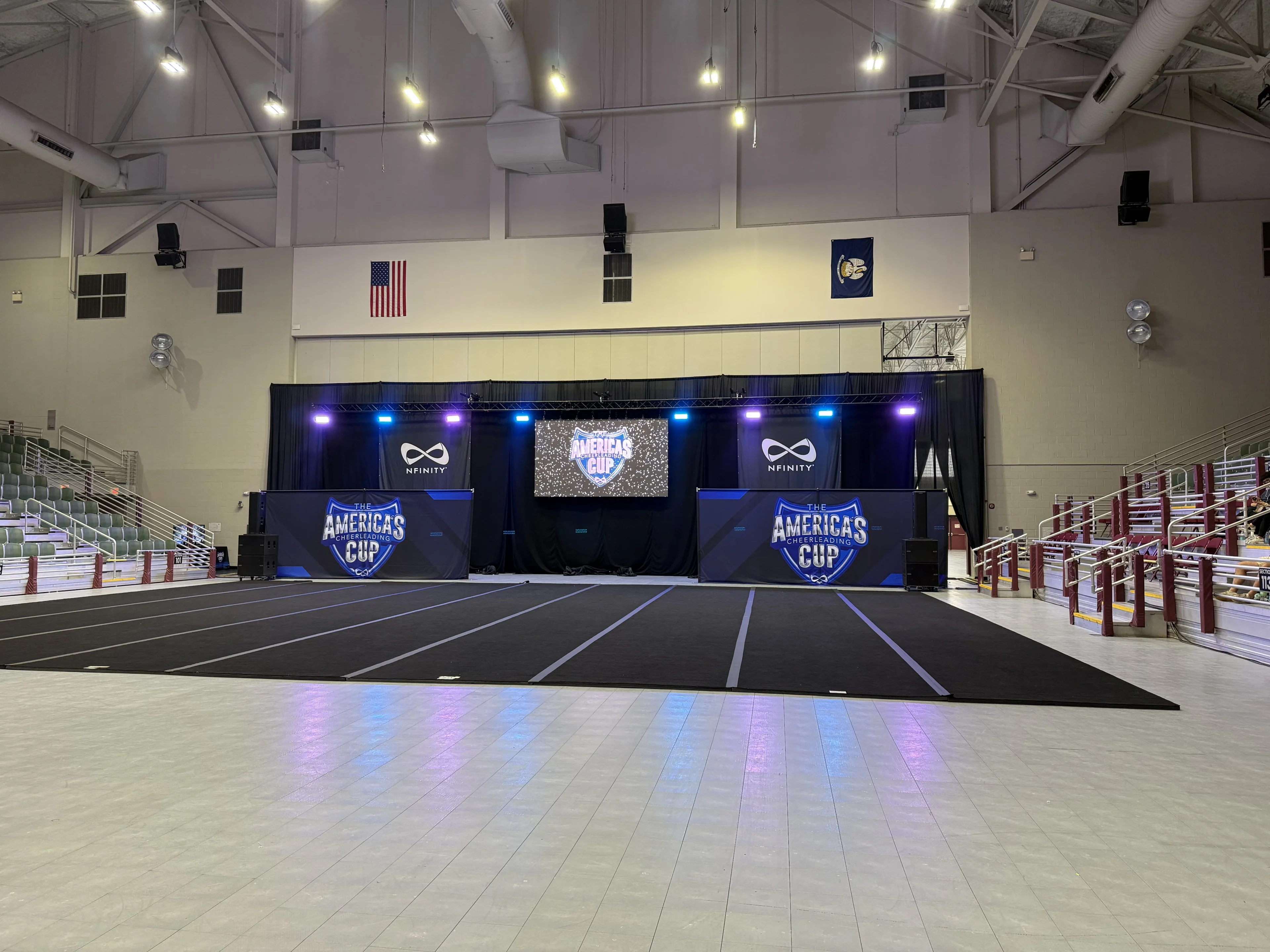 NFinity cheer tour event