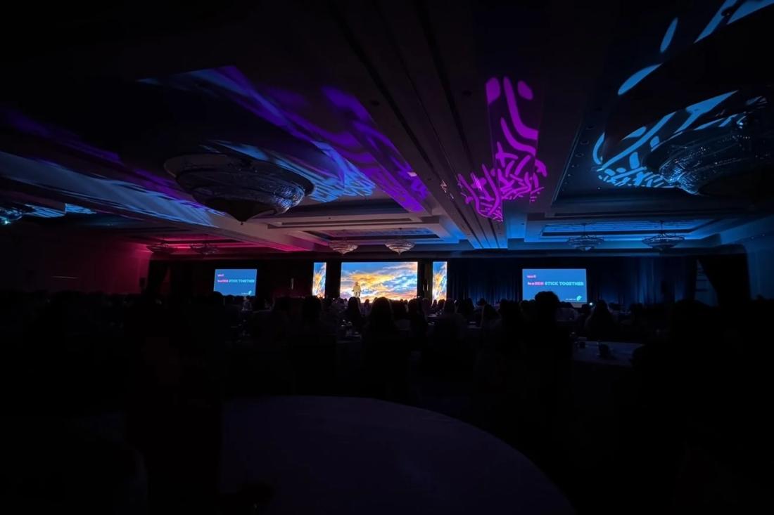RAM Summit LED video wall