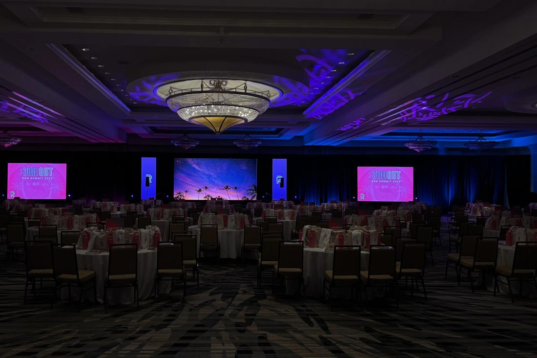 RAM Summit live stage overview