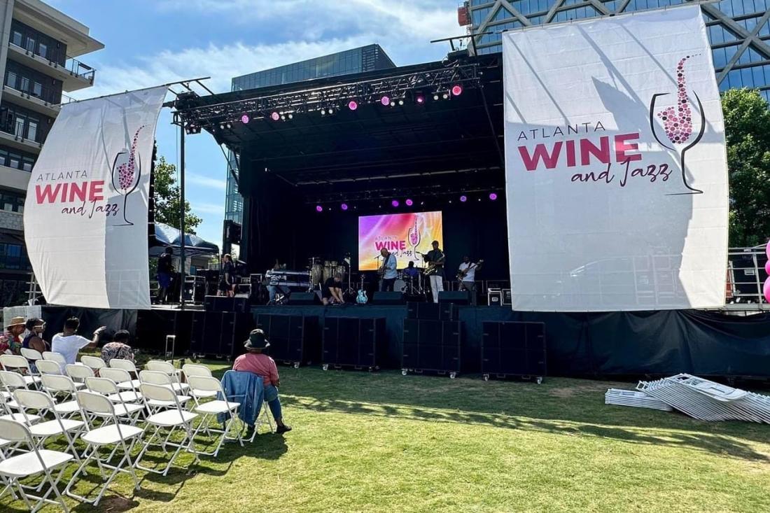 StageLine SL260 at Atlanta Wine & Jazz Festival
