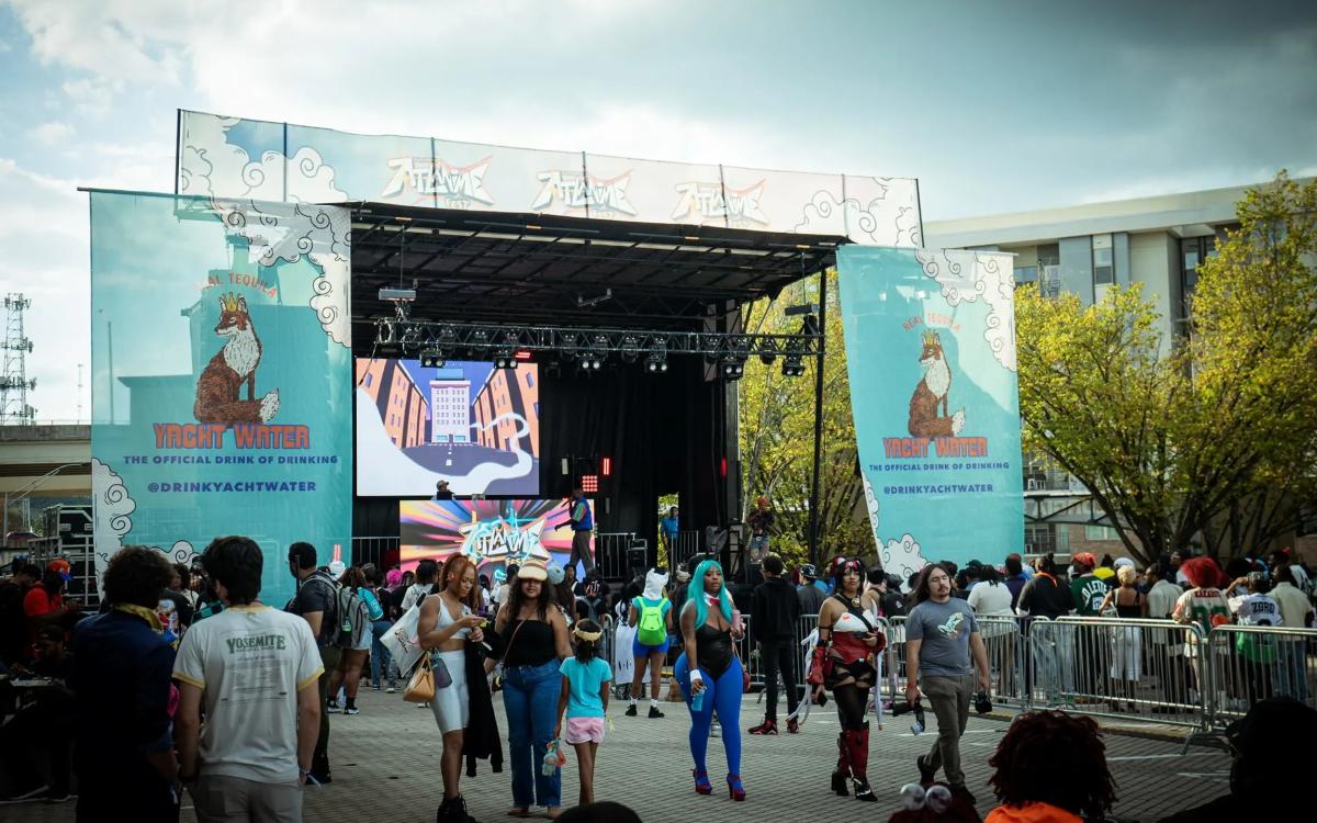 Atlanta Anime Festival Waka Flocka Flame SL260 stage