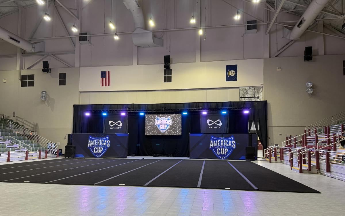NFinity cheer tour event
