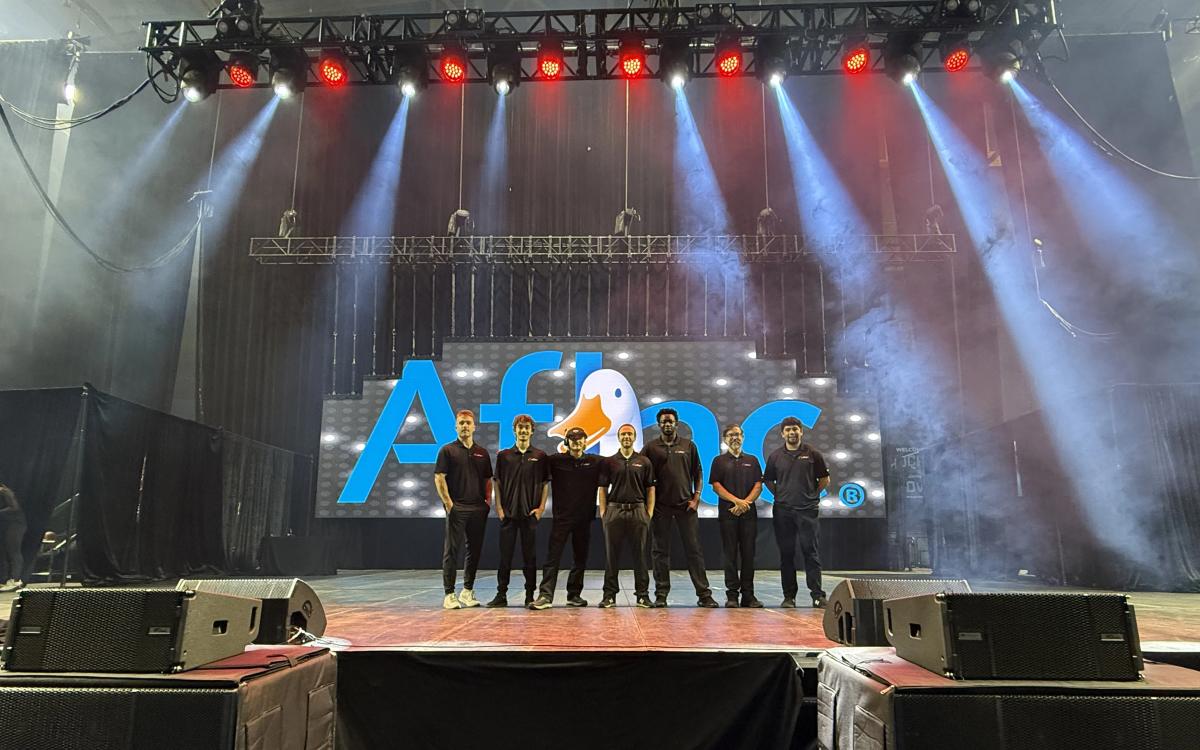 Aflac corporate arena production