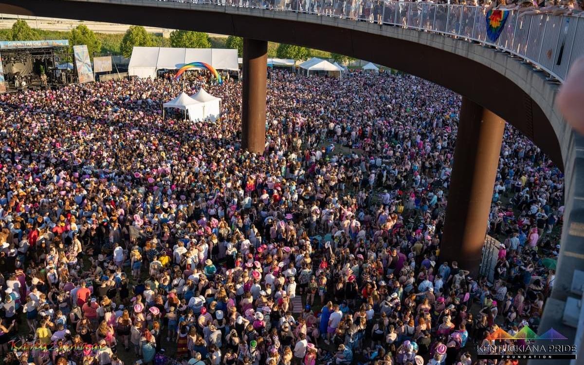 SL260 mobile stage at Kentuckiana Pride