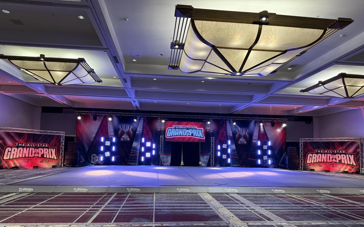 NFinity arena LED staging
