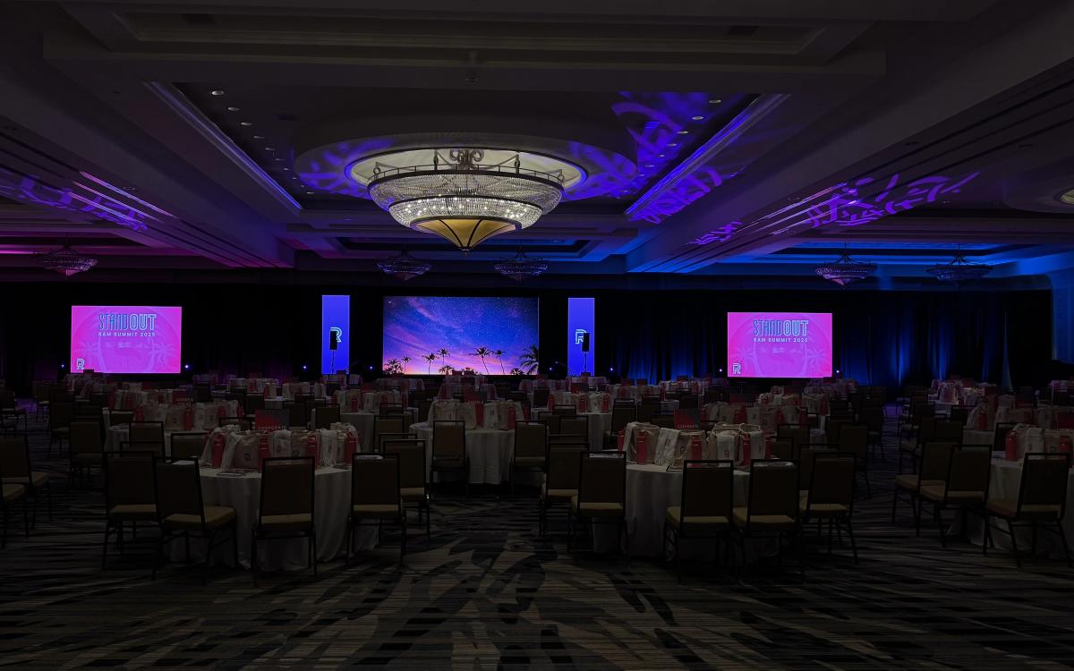 RAM Summit live stage overview
