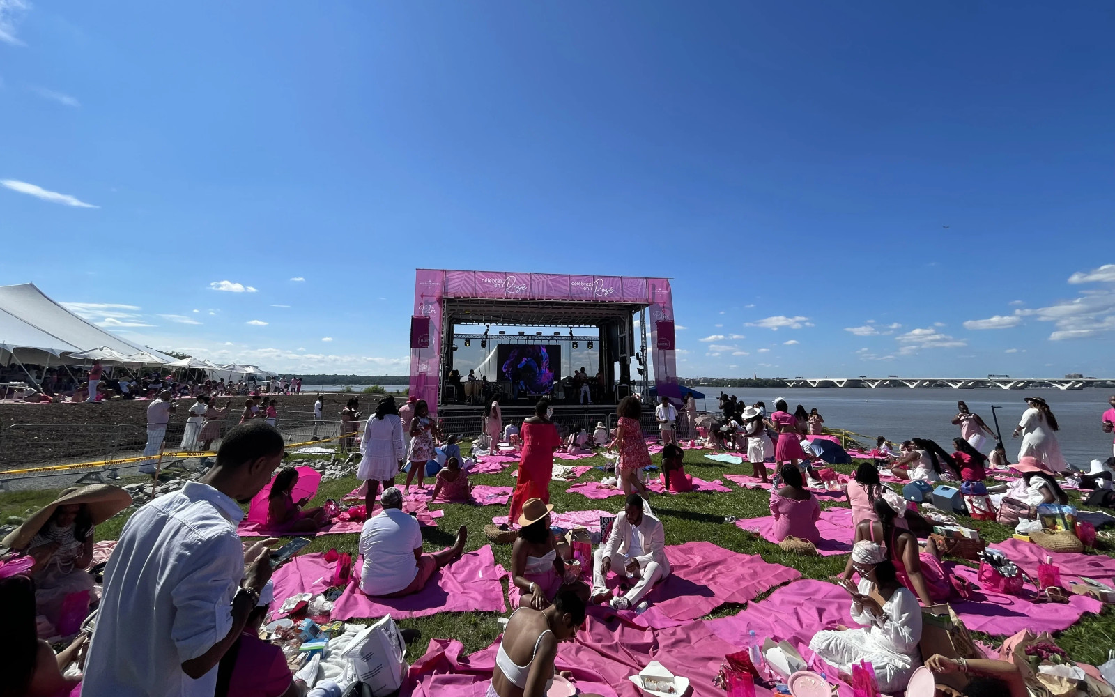 APEX 2420 mobile stage at Celebrez Rose DC event