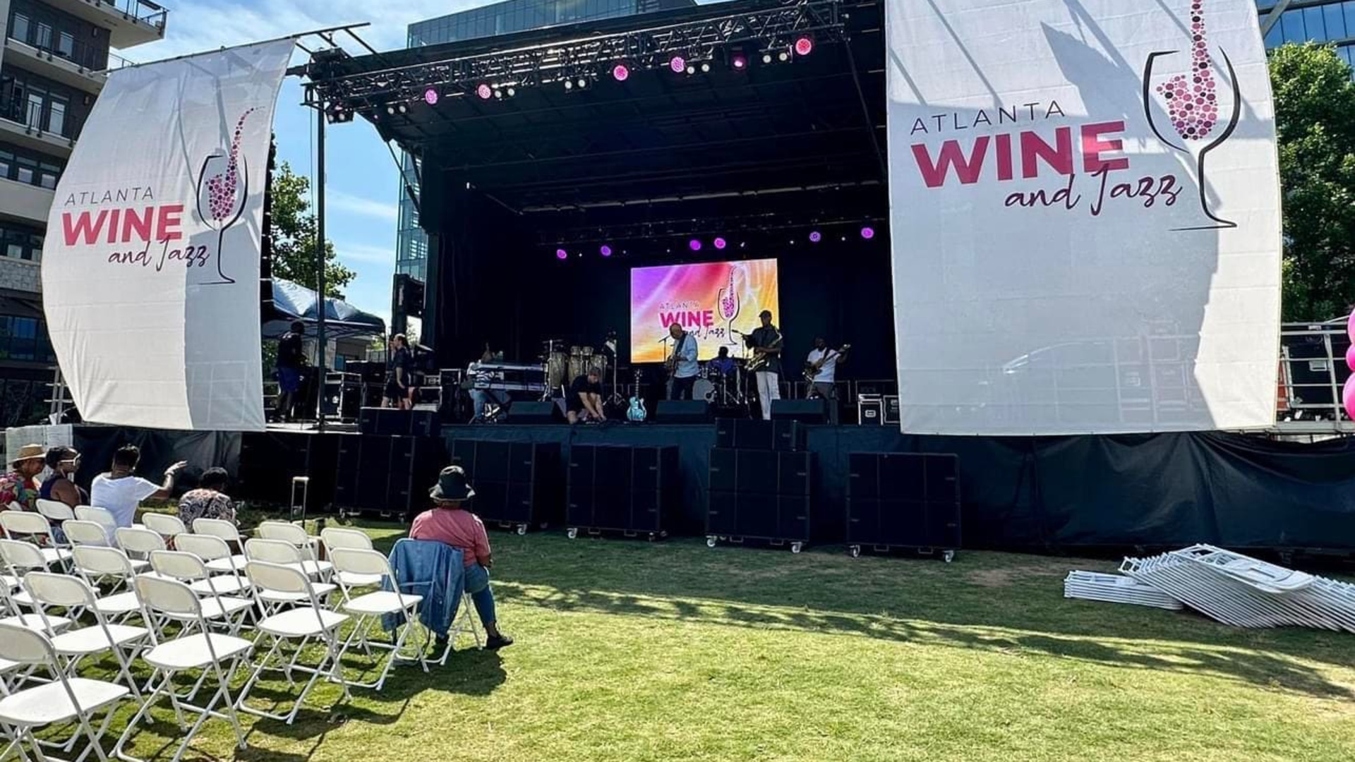 StageLine SL260 at Atlanta Wine & Jazz Festival